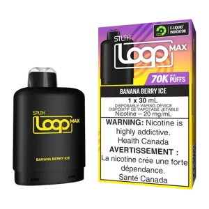 Stlth loop max 70k banana berry ice Stlth loop max 70k banana berry ice