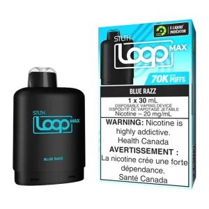 Stlth loop max 70k blue razz