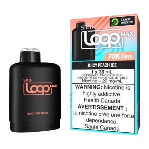 Stlth loop max 70k juicy peach ice