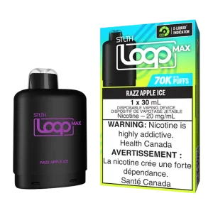 Stlth loop max 70k razz apple ice