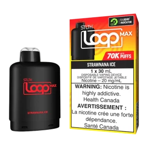 Stlth loop max 70k strawnana ice