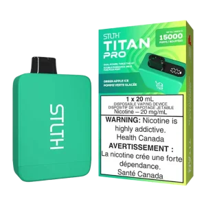 Stlth titan pro green apple ice
