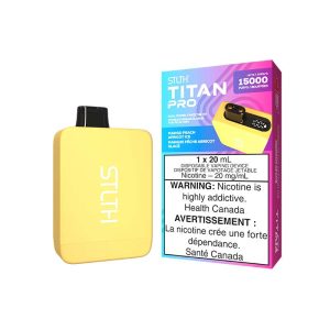 Stlth Titan Pro Mango Peach Apricot ice