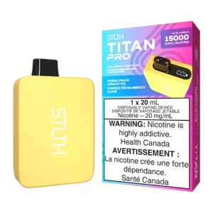 Stlth Titan Pro Mango Peach Apricot ice