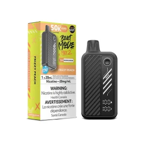 flavour beast mode max 2 frizzy peach ice