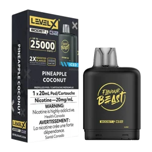 flavour beast Level X Boost 25k g2 pineapple coconut ice