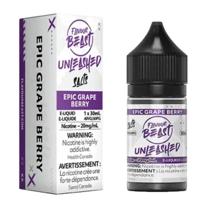 Flavour Beast Unleashed Salt 30ml epic grape berry