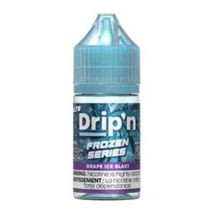 Drip'n frozen series salt 30ml grape ice blast
