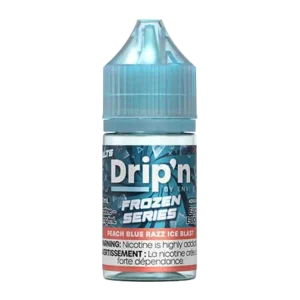 Drip'n frozen series salt 30ml peach blue razz ice blast