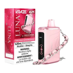 Kraze luna 42k ruby peach watermelon ice