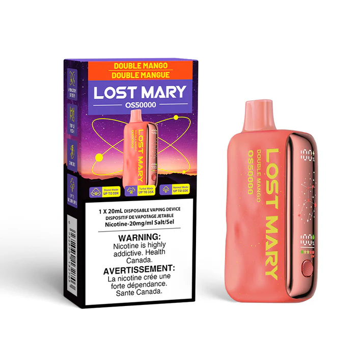 Lost mary 50k double mango Lost mary 50k double mango