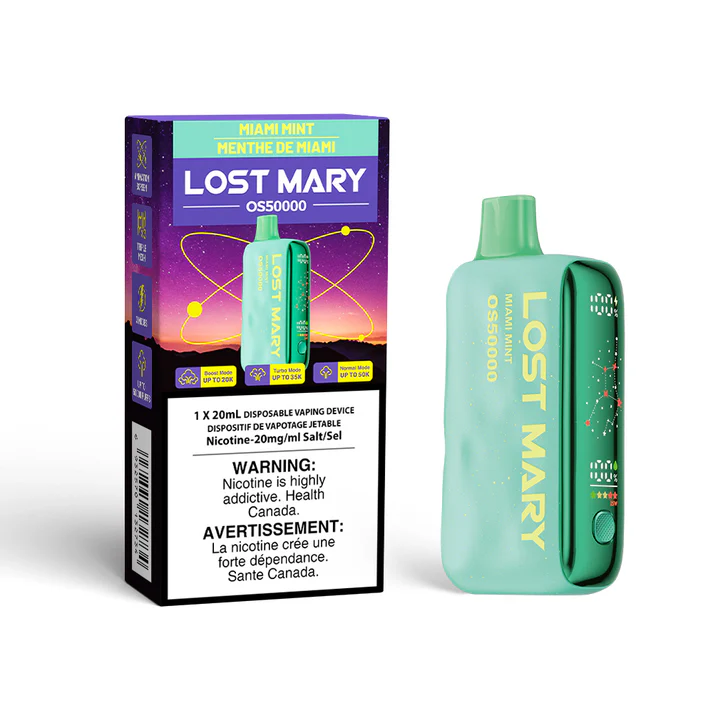 Lost mary 50k miami mint Lost mary 50k miami mint