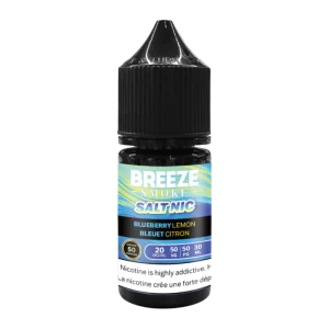 Breeze salt 30ml blueberry lemon Breeze salt 30ml blueberry lemon