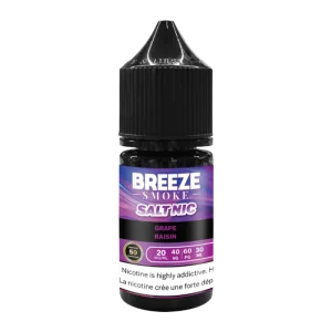 Breeze salt 30ml grape Breeze salt 30ml grape