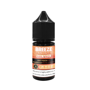 Breeze salt 30ml juicy peach ice