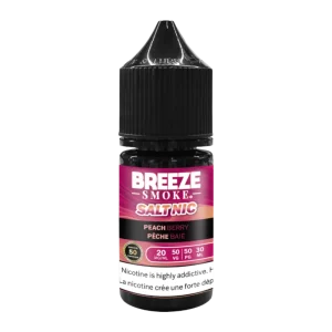 Breeze salt 30ml peach berry