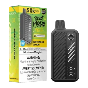 Flavour beast mode max 2 super sour lemon ice Flavour beast mode max 2 super sour lemon ice