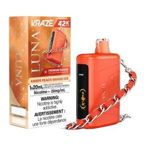 Kraze luna 42k amber peach mango ice Kraze luna 42k amber peach mango ice