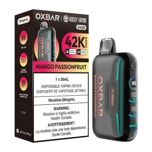 Oxbar 42k mango passionfruit Oxbar 42k mango passionfruit