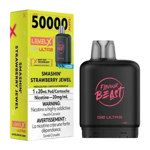flavour beast level x g2 ultra Smashin strawberry jewel ice flavour beast level x g2 ultra Smashin strawberry jewel ice