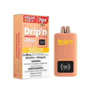 Drip'n 70k mango peach watermelon Drip'n 70k mango peach watermelon