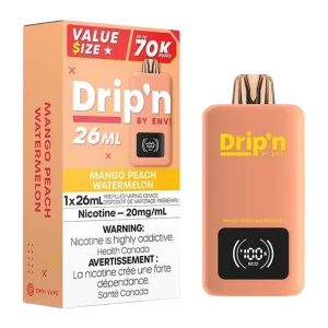 Drip'n 70k mango peach watermelon Drip'n 70k mango peach watermelon