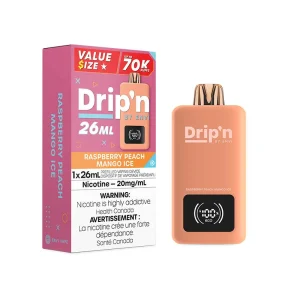 Drip'n 70k raspberry peach mango ice Drip'n 70k raspberry peach mango ice