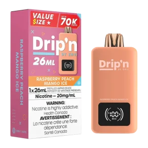 Drip'n 70k raspberry peach mango ice Drip'n 70k raspberry peach mango ice