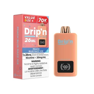 Drip'n 70k peach blue razz ice Drip'n 70k peach blue razz ice