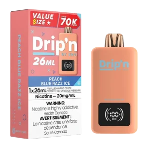 Drip'n 70k peach blue razz ice Drip'n 70k peach blue razz ice