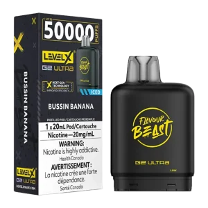 flavour beast level x g2 ultra bussin banana ice flavour beast level x g2 ultra bussin banana ice