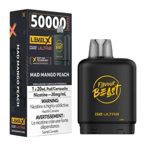 flavour beast level x g2 ultra mad mango peach