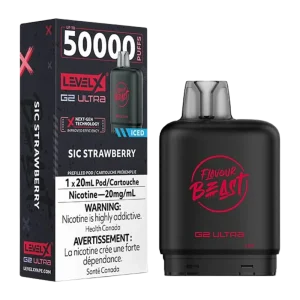 flavour beast level x g2 ultra sic strawberry ice