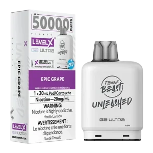 flavour beast level x unleashed g2 ultra epic grape ice flavour beast level x unleashed g2 ultra epic grape ice
