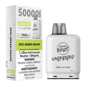 flavour beast level x unleashed g2 ultra epic green grape flavour beast level x unleashed g2 ultra epic green grape