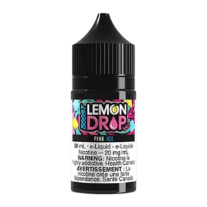Lemon drop boost ice salt 30ml pink Lemon drop boost ice salt 30ml pink