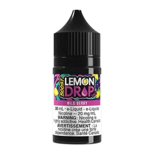 Lemon drop boost salt 30ml wild berry