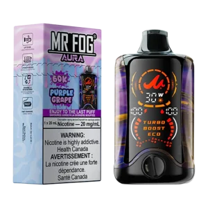 Mr fog aura 60k purple grape Mr fog aura 60k purple grape