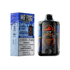 Mr fog aura 60k sour shock blue raspberry