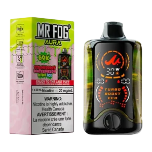 Mr fog aura 60k strawberry watermelon kiwi ice Mr fog aura 60k strawberry watermelon kiwi ice