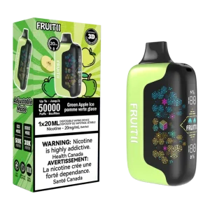 fruitii 50k green apple ice fruitii 50k green apple ice