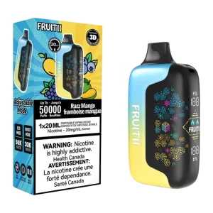 fruitii 50k razz mango fruitii 50k razz mango