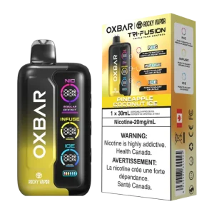 oxbar tri-fusion pineapple coconut ice oxbar tri-fusion pineapple coconut ice