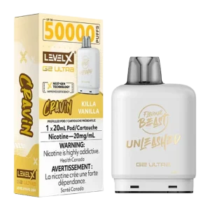 flavour beast level x unleashed g2 ultra cravin killa vanilla flavour beast level x unleashed g2 ultra cravin killa vanilla