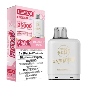 flavour beast level x unleashed g2 ultra cravin strawberry swirl