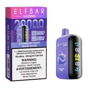 elfbar 20000 strawberry grape