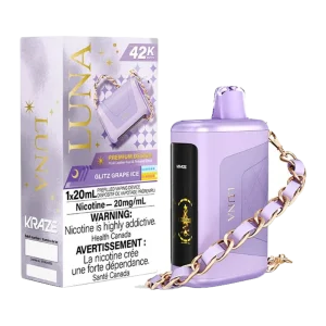 Kraze luna 42k glitz grape ice