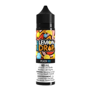 Lemon drop boost ice salt 60ml peach Lemon drop boost ice salt 60ml peach