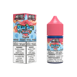Mr fog salt 30ml Blue raspberry peach ice