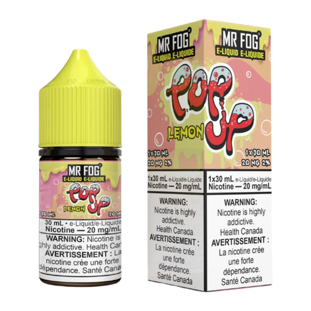 Mr fog salt 30ml lemon pop up Mr fog salt 30ml lemon pop up